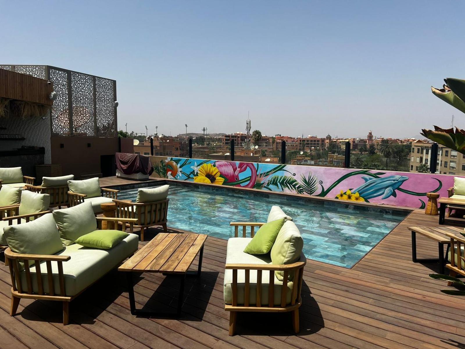 Hotel Le Rocher Marrakech Марракеш Экстерьер фото